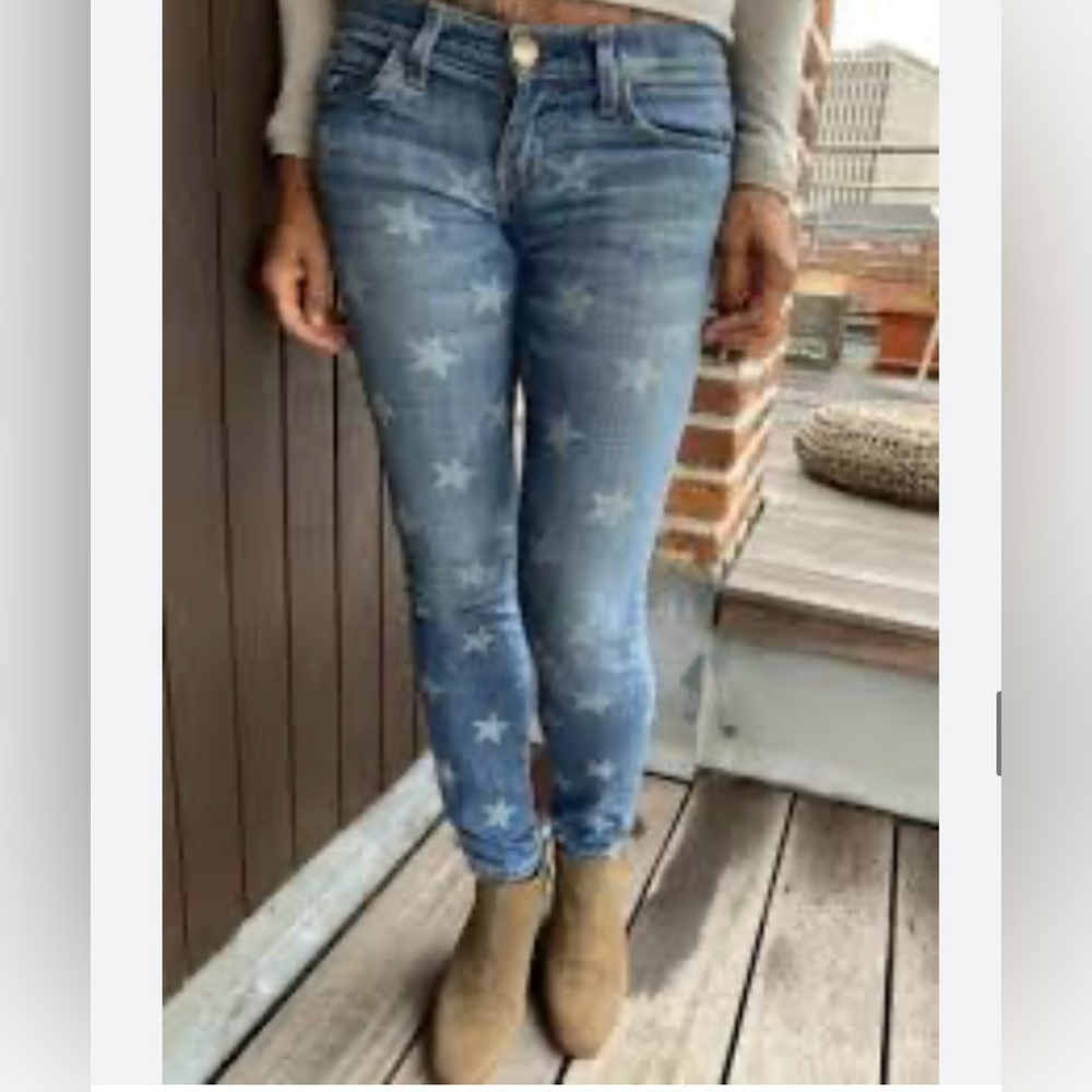 - Lexxury🌟 Star Jean -faded -distress -NWOT-Sz M-Sz28​​
